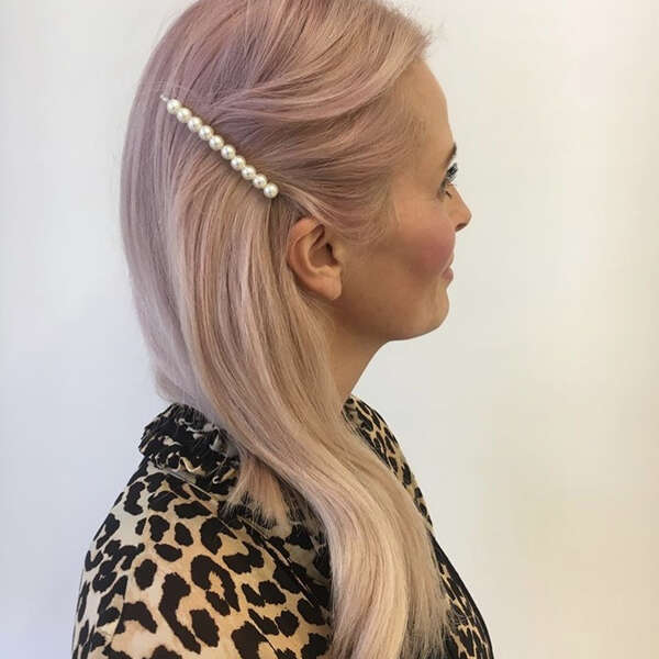 Lys-rosa-hår