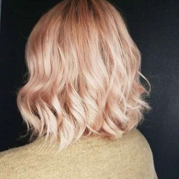 Rosegold hair